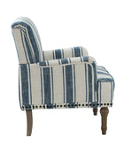Lecce Farmhouse Armchair with Elegantly Legs