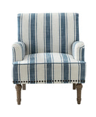 Lecce Farmhouse Armchair with Elegantly Legs