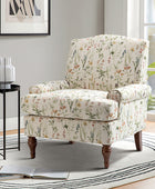 Dominik Patterned Upholstered Armchair