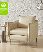 Felix Faux Leather Armchair