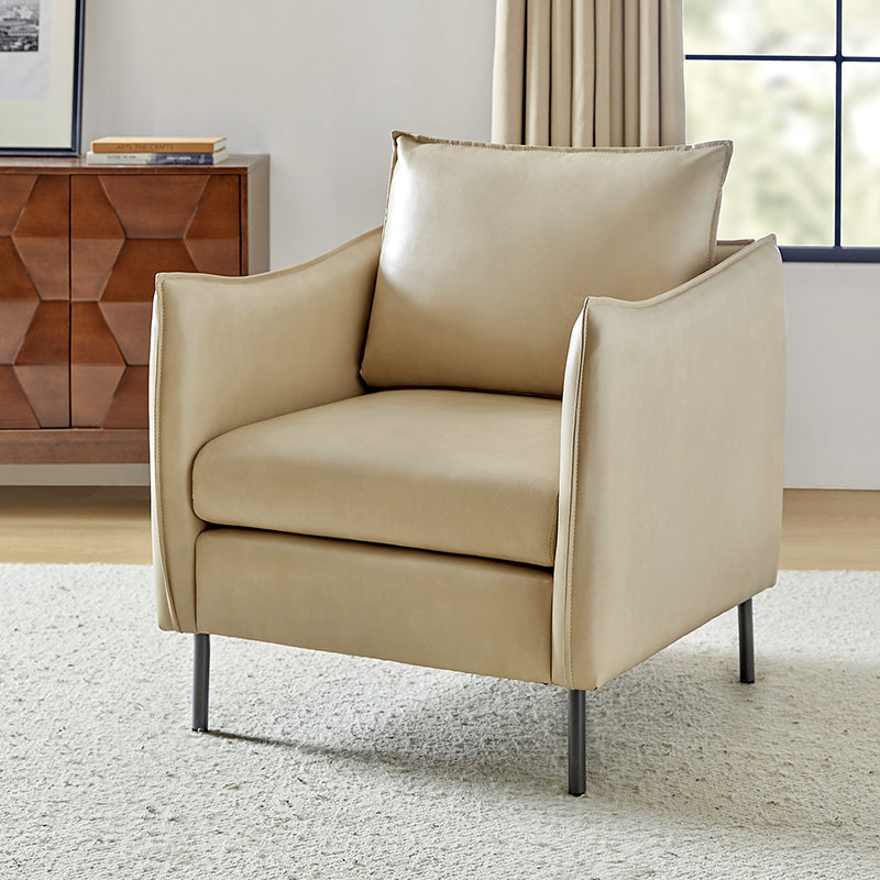 Felix Faux Leather Armchair