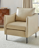 Felix Faux Leather Armchair