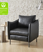 Felix Faux Leather Armchair