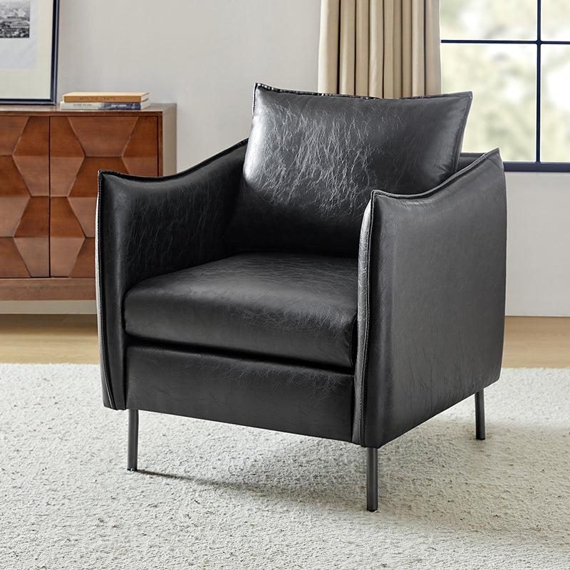 Felix Faux Leather Armchair