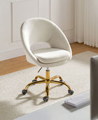 Ramona Velvet Upholstered Office Chair