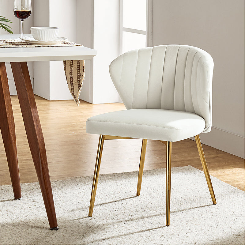 Aruna Modern Velvet Side Chair