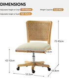 Blanca Cane Task Chair