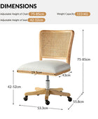 Blanca Cane Task Chair