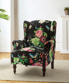 Felix Wingback Armchair with Sturdy Spindle Legs