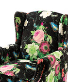 Felix Wingback Armchair with Sturdy Spindle Legs