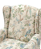 Felix Wingback Armchair with Sturdy Spindle Legs
