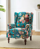 Felix Wingback Armchair with Sturdy Spindle Legs