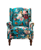 Felix Wingback Armchair with Sturdy Spindle Legs