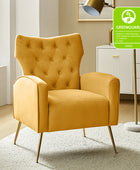 Amira Tufted Velvet Armchair