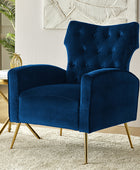 Amira Tufted Velvet Armchair