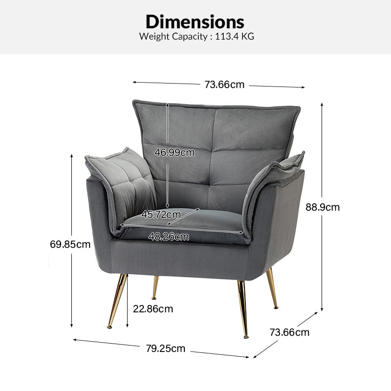 Jaxon Plush Armchair