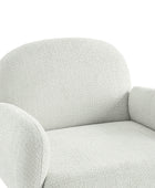 Abner Ergonomic Curved Armrests Armchair