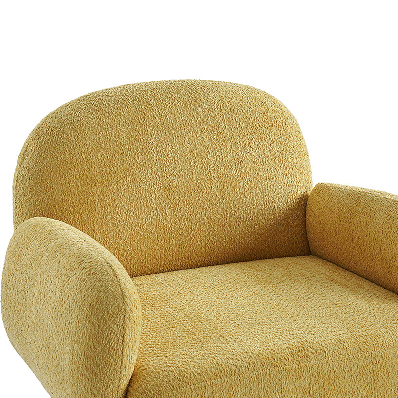 Abner Ergonomic Curved Armrests Armchair