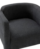Elias Modern Dining Chair with Cushioned Seat and Segmented Back