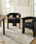 Modern Solid Wood Base Dining Chair
