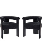 Fedor Modern Solid Wood Base Dining Chair