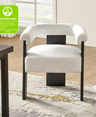 Modern Solid Wood Base Dining Chair