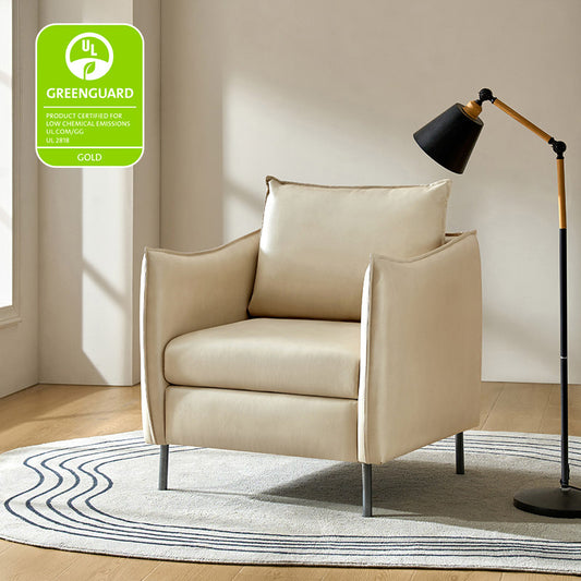 Felix Faux Leather Armchair