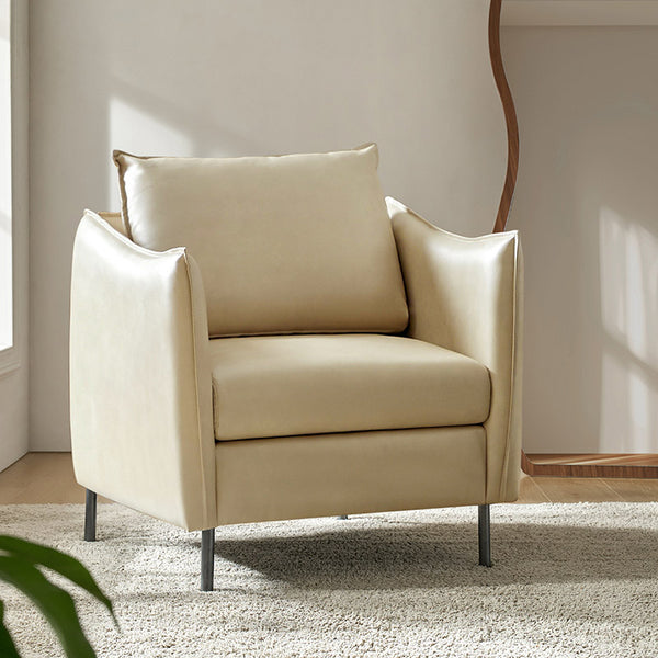 Felix Faux Leather Armchair