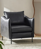 Felix Faux Leather Armchair
