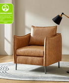 Felix Faux Leather Armchair