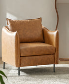 Felix Faux Leather Armchair