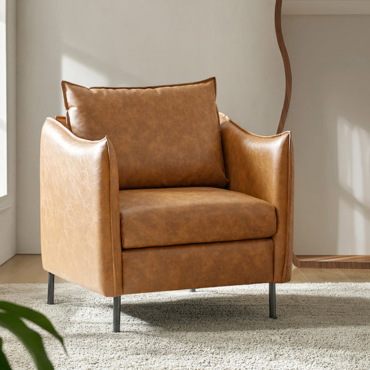 Felix Faux Leather Armchair