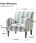Quentin Modern Comfort Upholstered Armchair