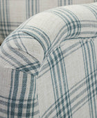 Sadie Plaid Classic Style Modern Charm Upholstered Chair