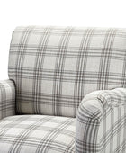Sadie Plaid Classic Style Modern Charm Upholstered Chair
