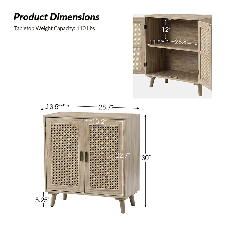 Noin 2-Door Accent Cabinet