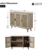 Dario 3-Door Accent Cabinet