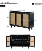 Dario 3-Door Accent Cabinet