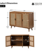 Dario 3-Door Accent Cabinet