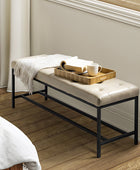 Johannes Vegan Leather Bench