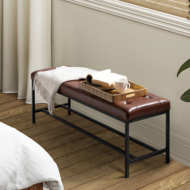 Johannes Vegan Leather Bench