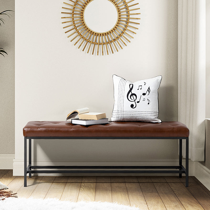 Johannes Vegan Leather Bench