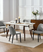 Mid-century Modern Upholstered Dining Chair