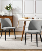Mid-century Modern Upholstered Dining Chair