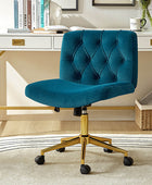 Modern Flannel Adjustable Office Chair