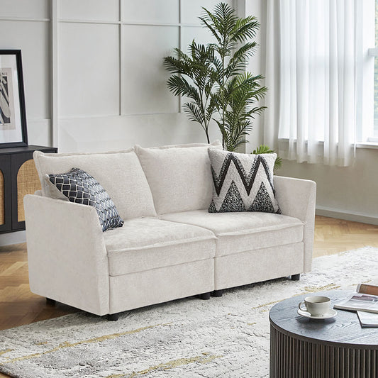 Modular Sectional Sofa with Storage