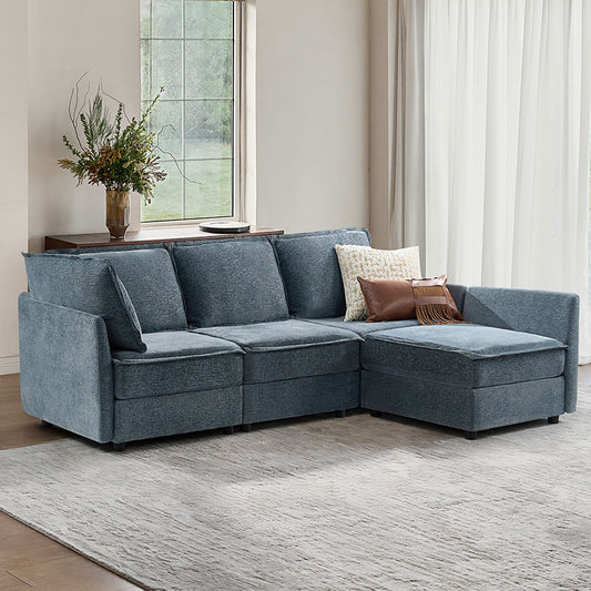 Modular Sectional Sofa with Storage