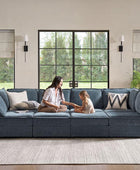 Modular Sectional Sofa with Storage