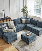 Modular Sectional Sofa with Storage