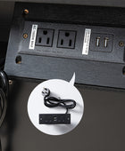 Kamu 2 - Drawer Nightstand with Built-In Outlets